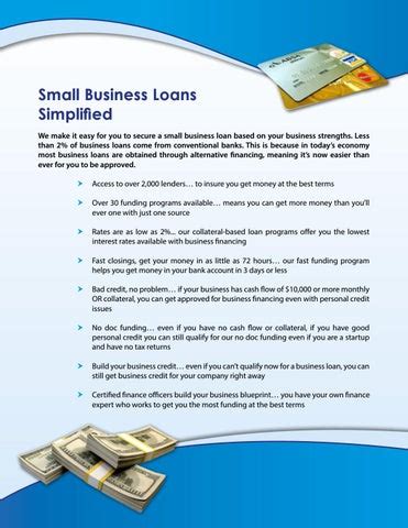 Small business loans by Wise Rise - Issuu