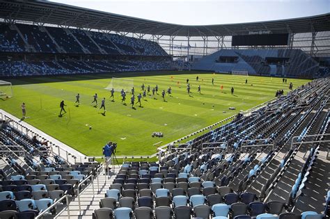 Photos: Minnesota United runs first practice at Allianz Field | MPR News