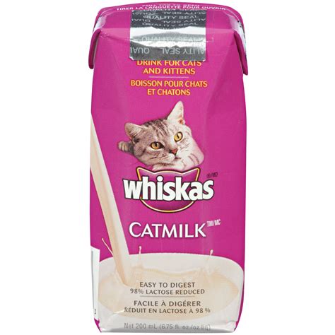 (1 Pack) Whiskas Milk Plus Drinks Box For Cats, 6.75 oz. - Walmart.com ...