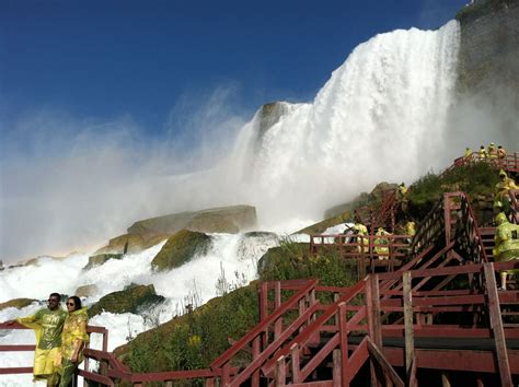 Cave of the Winds, Niagara Falls USA. You will get wet for sure, its ...