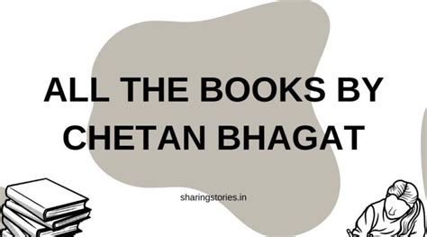 All The Books By Chetan Bhagat - Sharing Stories