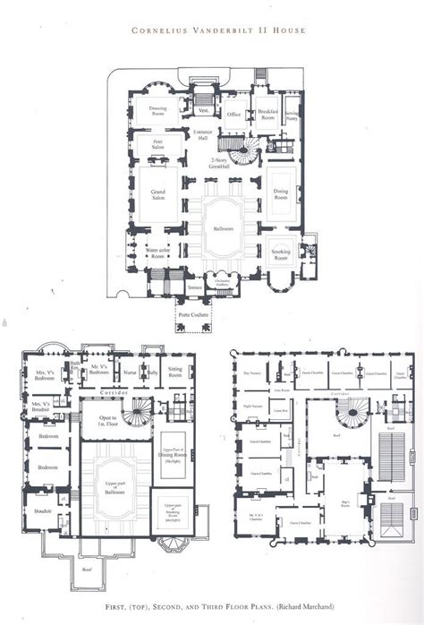 thecharioteer's image | Vintage house plans, Mansion floor plan, House plans mansion