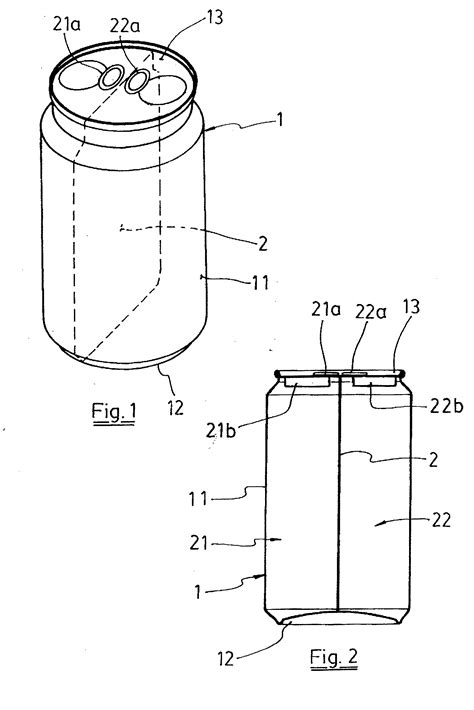 Patent EP1350729A1 - Drinks can - Google Patents