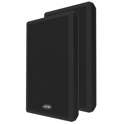 Extra-Flat Wall Mounted 2-Way Speakers 5.25”/13cm - Black - BST Distribution