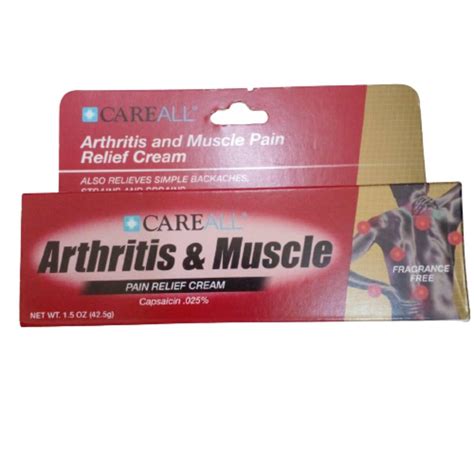 CareAll Arthritis And Muscle Pain Relief Cream - Asset Pharmacy