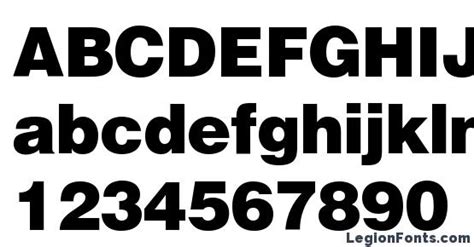 Helvetica Black Font Download Free / LegionFonts