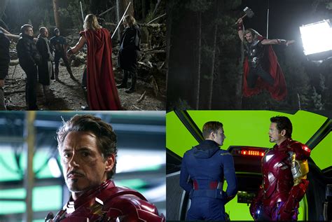 ASTON ENTERTAINMENT: New never before seen photos of THE AVENGERS released