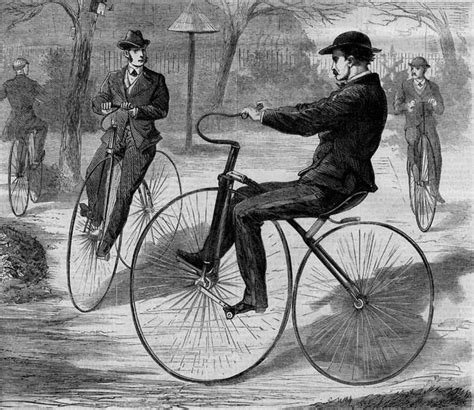 Picture Of The American Velocipede 1868