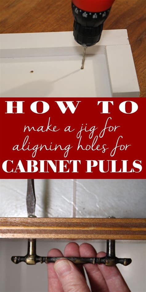 How To Make A Jig For Kitchen Cabinet Hardware