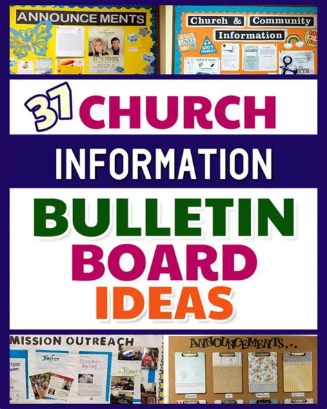 Church Information Bulletin Board Ideas-37 Creative Designs & Decorations for November