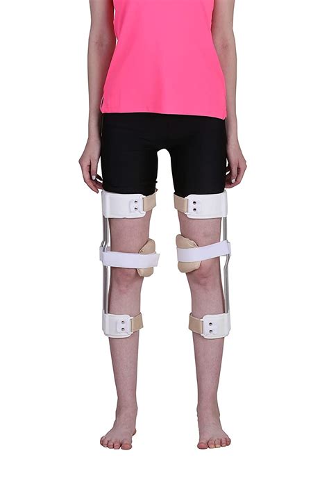 Salo Orthotics Knee Genu Valgum Genu Varum Knock Knee Bow Leg Brace (Pair Of 17 Inches ...