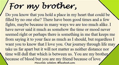 For My Brother Pictures, Photos, and Images for Facebook, Tumblr ...