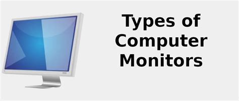 Types of Computer Monitors (Display, Panels, Connections) 🖥️ 2021