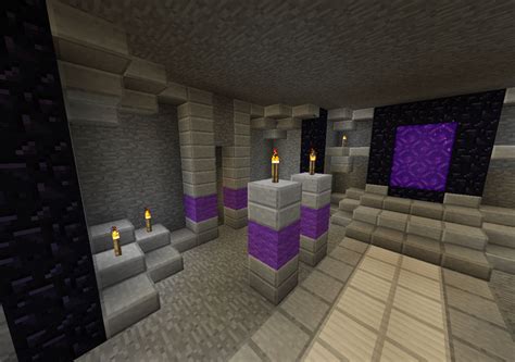 Nether Portal Room 2 by RollingLight on DeviantArt