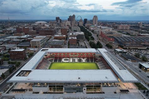 CityPark, the new soccer stadium in Midtown St. Louis, will open Wednesday