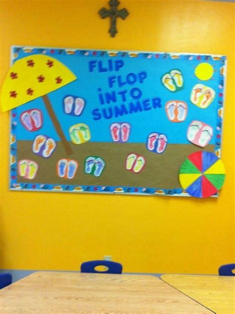 40+ Summer Bulletin Board decor & Classroom door decor ideas for 2022 - Hike n Dip | Summer ...