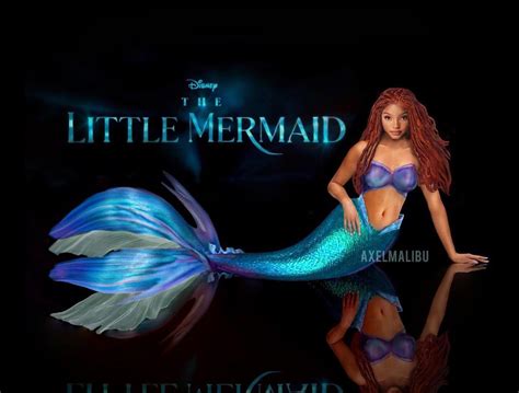 Axel on Instagram: “Halle Bailey as Ariel in Disney’s ‘The Little Mermaid’(2023) 🧜🏽‍♀️ Where is ...