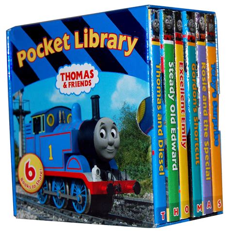 Thomas & Friends Pocket Library (Board Book) 6 Mini Picture Story Books New | eBay