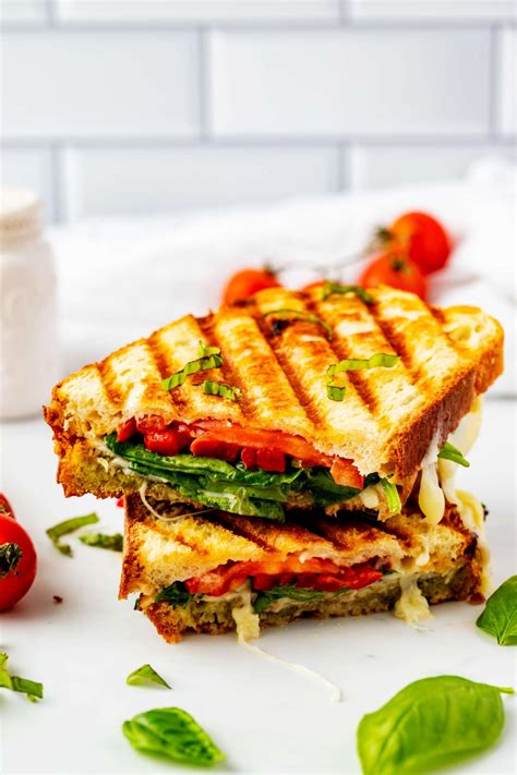 15-Minute Turkey Pesto Panini - Wendy Polisi