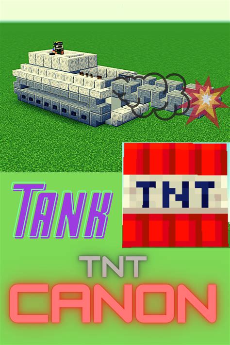 Minecraft tnt cannon – Artofit