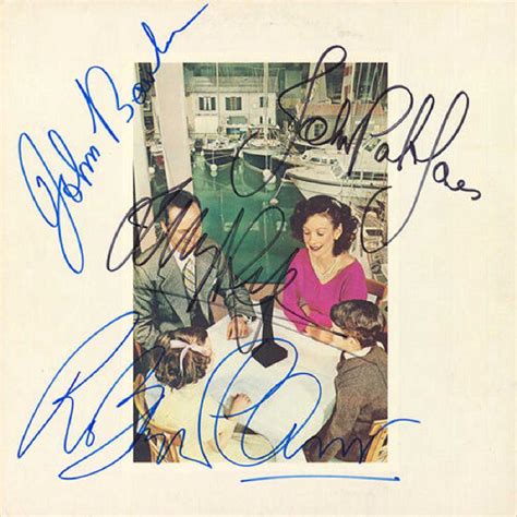 Led Zeppelin Signed "Presence" Album