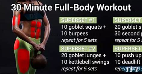 30 MINUTE FULL-BODY SUPERSET WORKOUT - TrainHardTeam