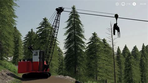 Mod Cypress 7280 Grapple Yarder v1.0 - Farming Simulator 22 mod, LS22 Mod download!