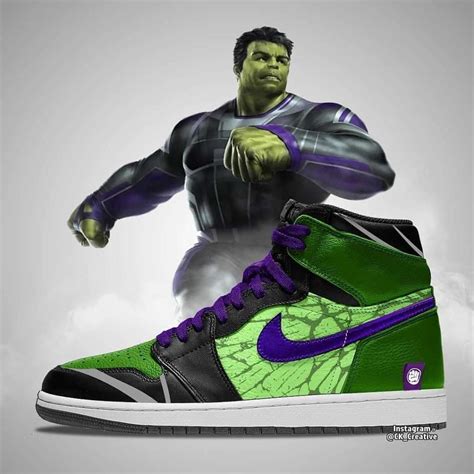 Avengers: Endgame Air Jordans Designs - The Fanboy SEO | Avengers shoes ...