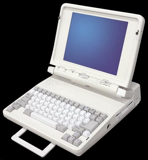 Old Laptop Computer stock photo. Image of portable, electronic - 25919324