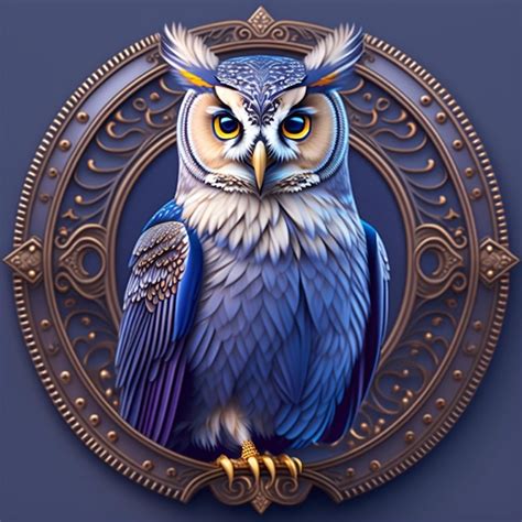 Premium AI Image | Portrait of an owl