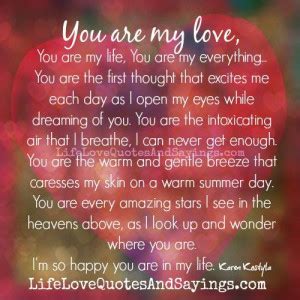 Youre My Everything Quotes. QuotesGram