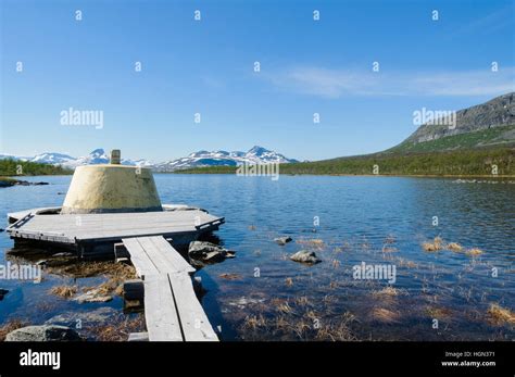 Three-Country Cairn on the border between Sweden, Norway and Finland Stock Photo - Alamy