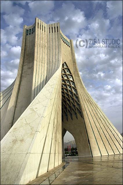 Azadi Tower, Azadi Square, Western Tehran, Freedom Square, Tehran, Iran ...