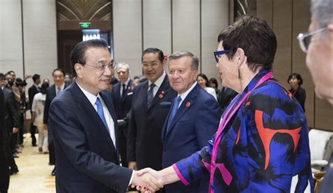 Collection – Chinese Premier Li Keqiang talks up ‘steady’ and ‘positive ...