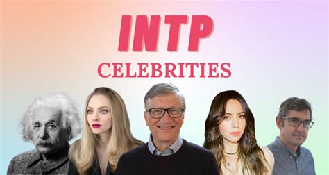 21 Famous People with the INTP Personality Type | So Syncd