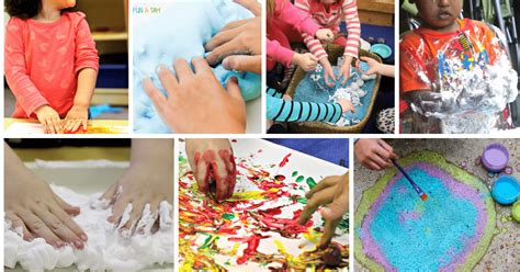 Epic List of Messy Play Ideas - Fun-A-Day!