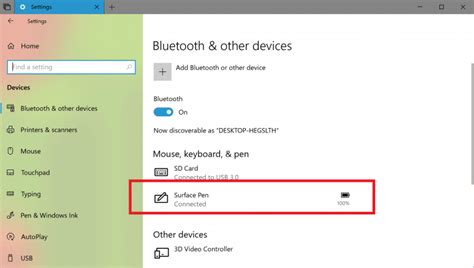 Windows 10 now displays the battery level of Bluetooth devices