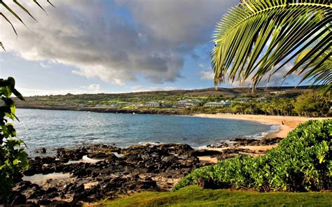 Beach View of Luxury Four Seasons Resort – Lanai, Hawaii – The Most Expensive Private Island ...