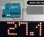 Arduino-controlled 832 MAX7219 Dot Matrix LED Display - jpralves.net