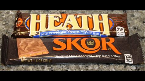 Heath vs Skor: Candy Bar Blind Taste Test - YouTube