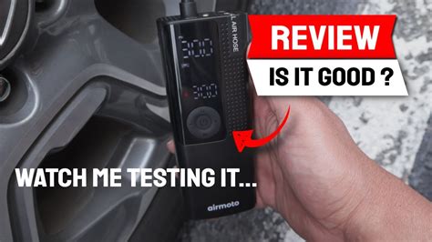 Airmoto tire inflator review (Watch Me Using It) - YouTube