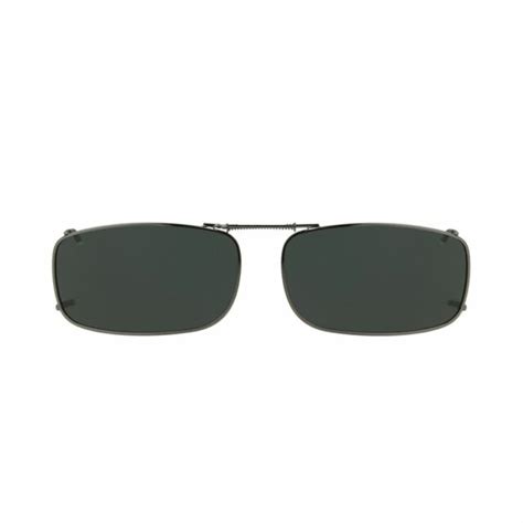 Solar Shield Polarized Clip on Sunglasses 54 Rec 1~W/Case~Scratch Resistant | eBay