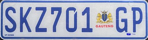 South Africa – Jeff's License Plates