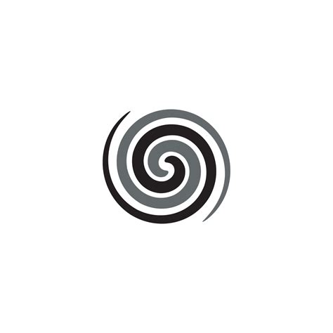 Spiral logo or icon design 10318634 Vector Art at Vecteezy