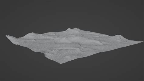 Procedural Surface of Mars 3D model | CGTrader