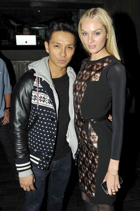 Models Inspiration: Candice Swanepoel with her boyfriend ♥ Prabal After Party 2012