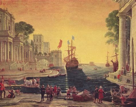 Ulysses Returning Chryseis to her Father, 1644 - Claude Lorrain - WikiArt.org