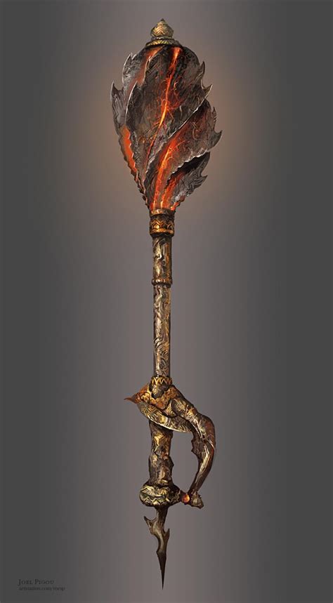 [OC][ART] the huge mace wielded by our campaigns BBEG : r/DnD