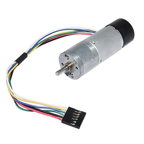 Buy BEMONOC 25GA370 DC Encoder Metal Gearmotor 12V High Speed 150RPM Gear Motor with Two-Channel ...