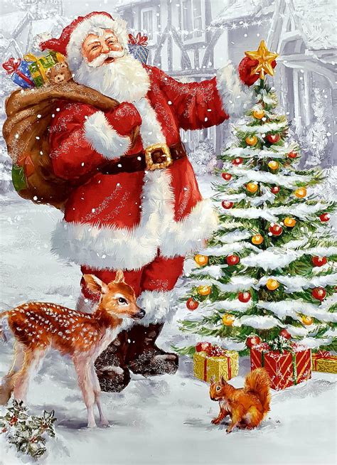 Santa Christmas, christmas, duck, mouse, new year, santa claus, HD ...